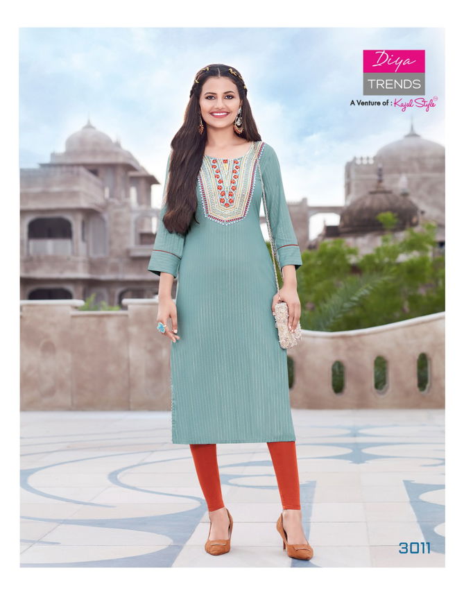 Fashion Story 3 New Fancy Ethnic Wear  Embroidery Kurti Collection